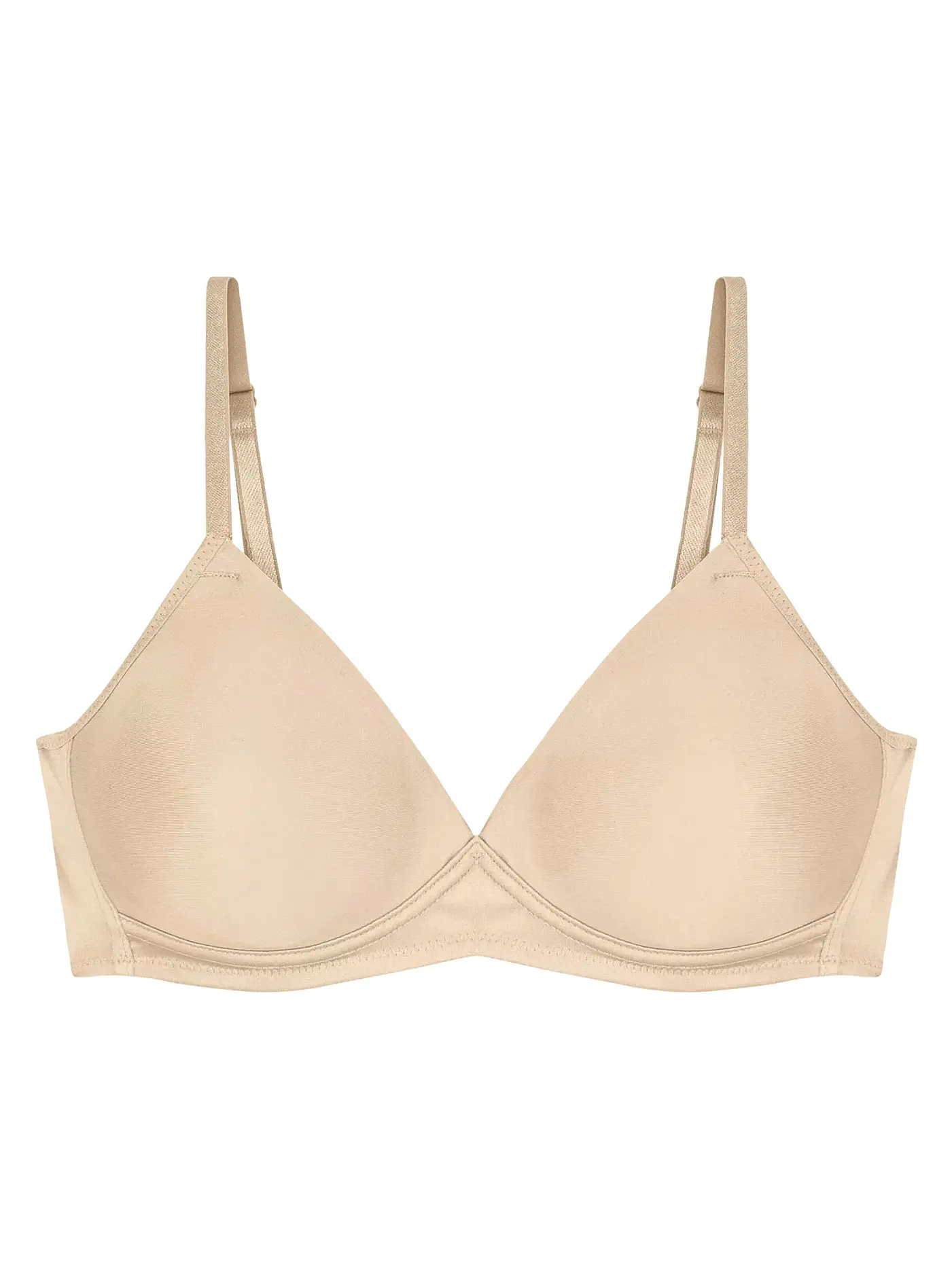 TRIUMPH | Bralette "Soft Sensation" (Weiss) | beige